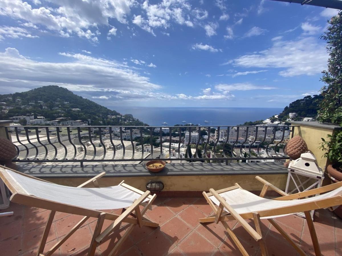 terrazza belvedere Capri Esterno foto